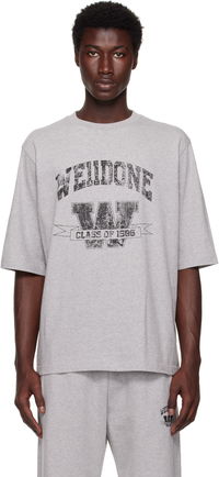 We11done Printed University T-Shirt