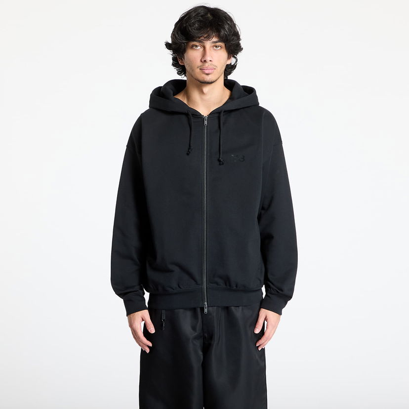 Dukserice Y-3 Y-3 French Terry Zip Hoodie Crna | JN4930