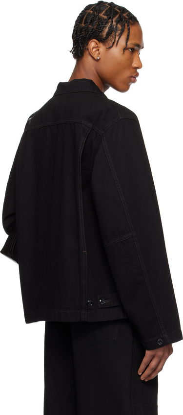 Jakna LEMAIRE Lemaire Boxy Denim Jacket Crna | OW306 LD1031, 2