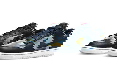 Tenisice i cipele Nike Dunk Low Retro Premium "Graffiti Pack - Obsidian" Tamnoplava | DM0108-400, 2