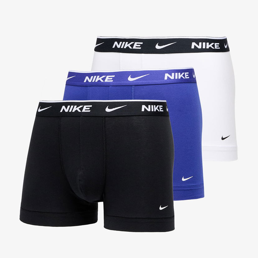 Bokserice Nike Dri-FIT Everyday Cotton Stretch Trunk (3-Pack) Višebojno | 0000KE1008-TQJ