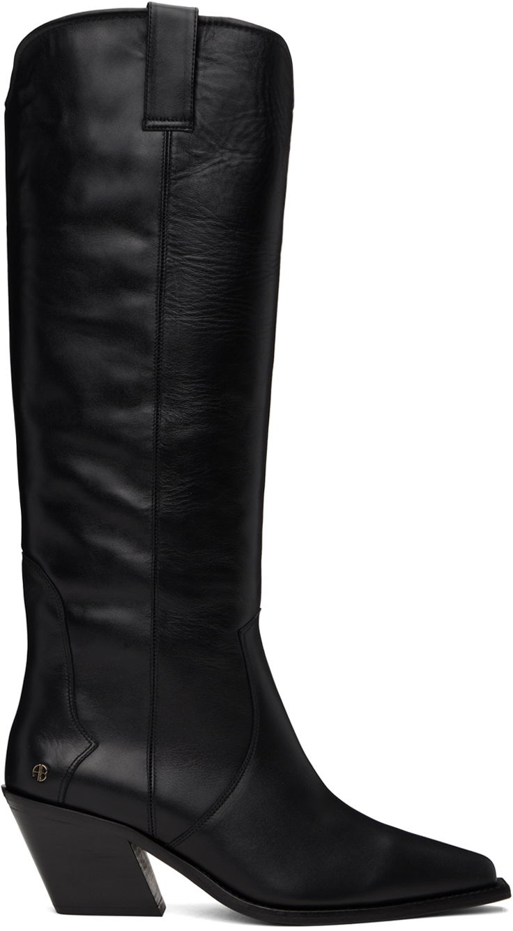 Odjeća Anine Bing ANINE BING Tania Tall Boots Crna | A-14-4142-000