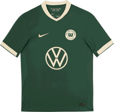 Dres Nike VfL Wolfsburg Dri-FIT Stadium 3rd Jersey 2025/26 Zelena | hv0939-302, 2