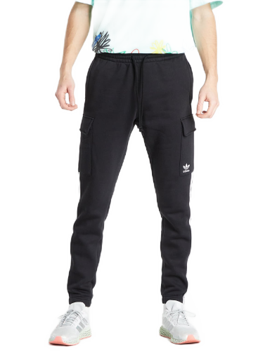 Hlače i traperice adidas Originals 3-Stripes Sc Pants Crna | HG4829