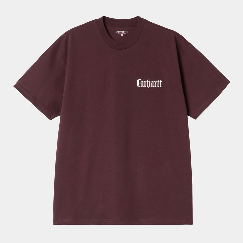 Majica kratkih rukava Carhartt WIP Carhartt WIP Schooling Short Sleeve T-Shirt Tamnocrvena | I035453_9