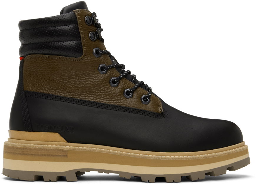 Tenisice i cipele Moncler Peka Boots "Black & Brown" Crna | I209A4G00020M3168, 0