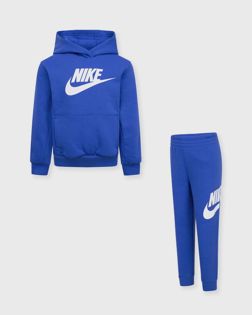 Trenerka Nike Club Fleece Hoodie and Pants Set Plava | 86L135-U89