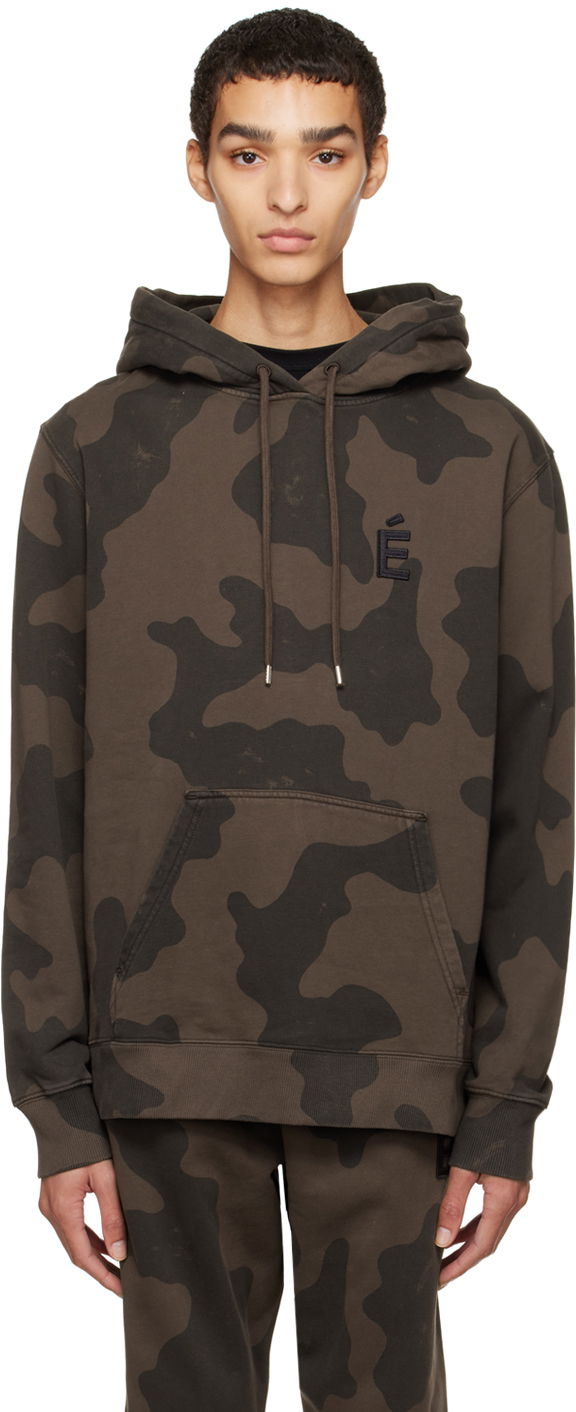 Dukserice Études Études Klein Patch Camo Hoodie Smeđa | H22MM260OC06BR