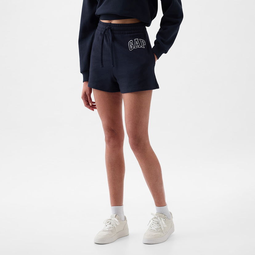 Kratke hlače GAP Logo Shorts Navy Uniform Tamnoplava | 870535-02