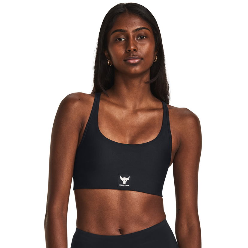 Grudnjak Under Armour Project Rock All Train Bra Black Crna | 1380181-001