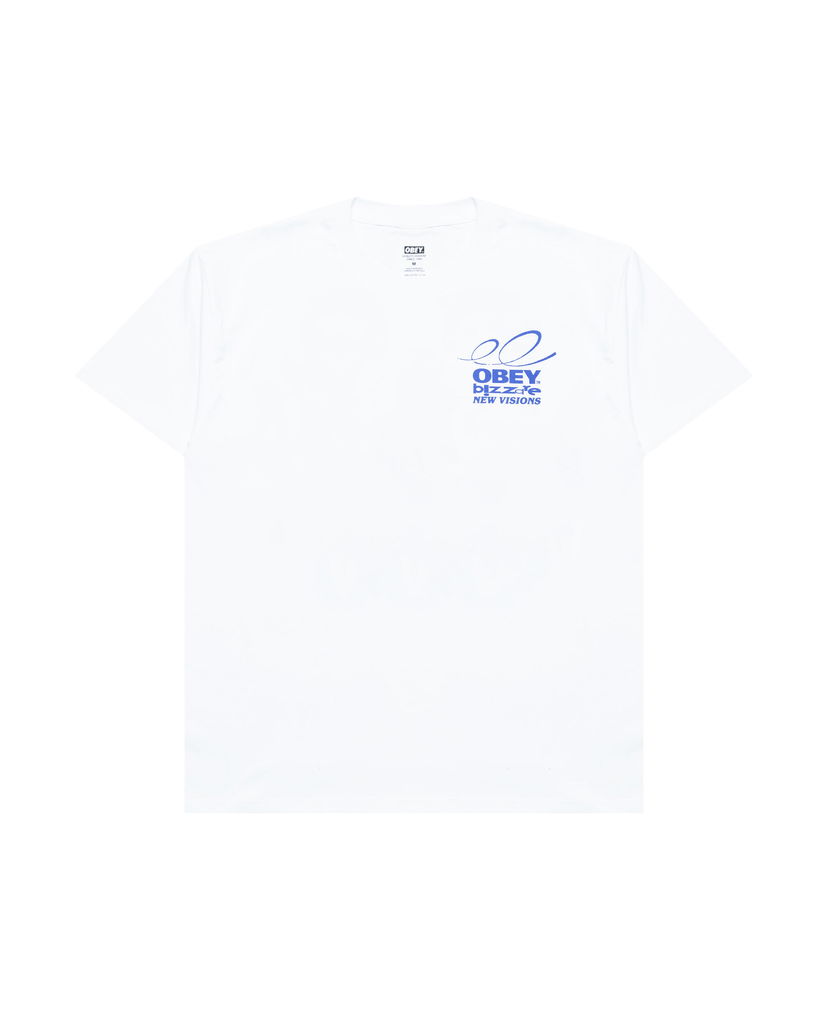 Majica kratkih rukava OBEY Obey Bizarre New Visions T-Shirt Bijela | 165264057-WHT