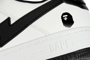 Tenisice i cipele BAPE Bape Sta OS #2 White/Black Bijela | 1K20-191-314-BLK, 4
