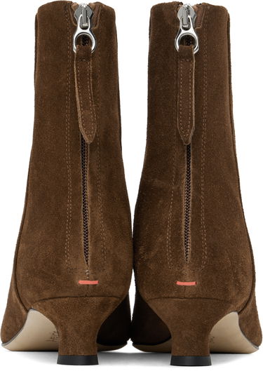Odjeća Aeyde Aeyde Zoe Suede Ankle Boots Smeđa | A11-AB-ZAZSS35KT-223-990-022, 1