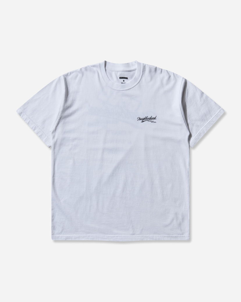 Majica kratkih rukava Neighborhood Technical Apparel Script Logo T-Shirt Bijela | 252PCNH-ST08 WHITE