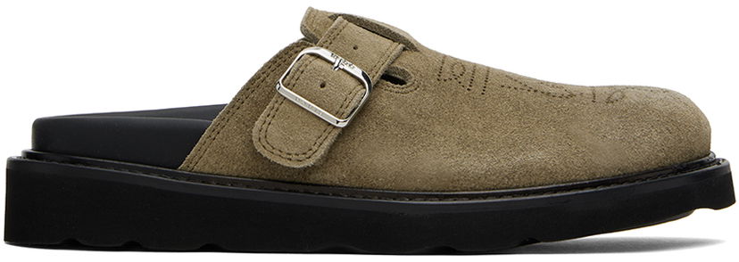 Odjeća KENZO Kenzo Paris 'Kenzo Matto' Clogs Zelena | FE52MU050L56