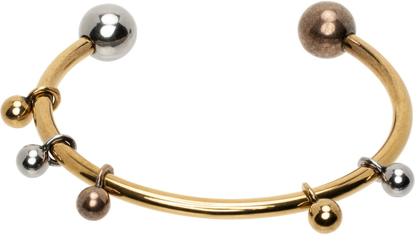 Narukvica LEMAIRE Lemaire Rattle Bracelet with Charms Metalik | JW0077 LO036