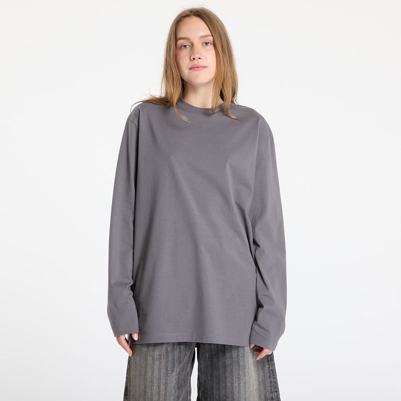 Majica kratkih rukava Y-3 Y-3 Graphic Long Sleeve Top Siva | KE5095