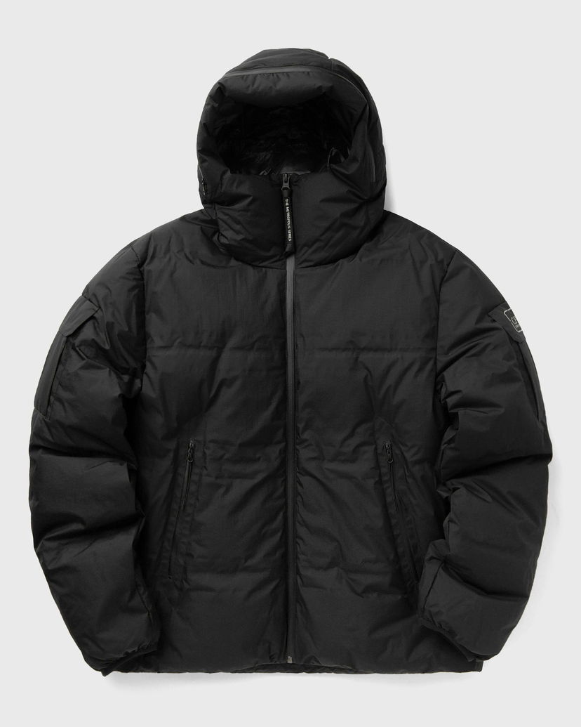 Pernata jakna C.P. Company Medium Metropolis Series Hooded Puffer Jacket Crna | 19CLOW009A110400A-999