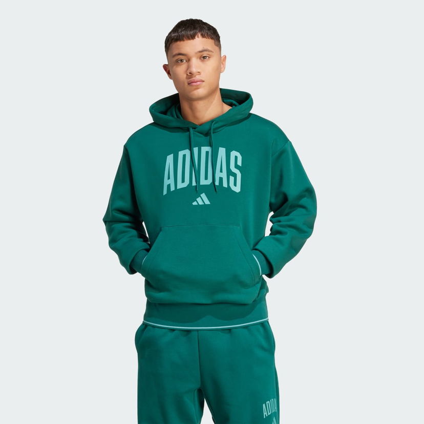 Dukserice adidas Performance Hoodie Zelena | KC3873