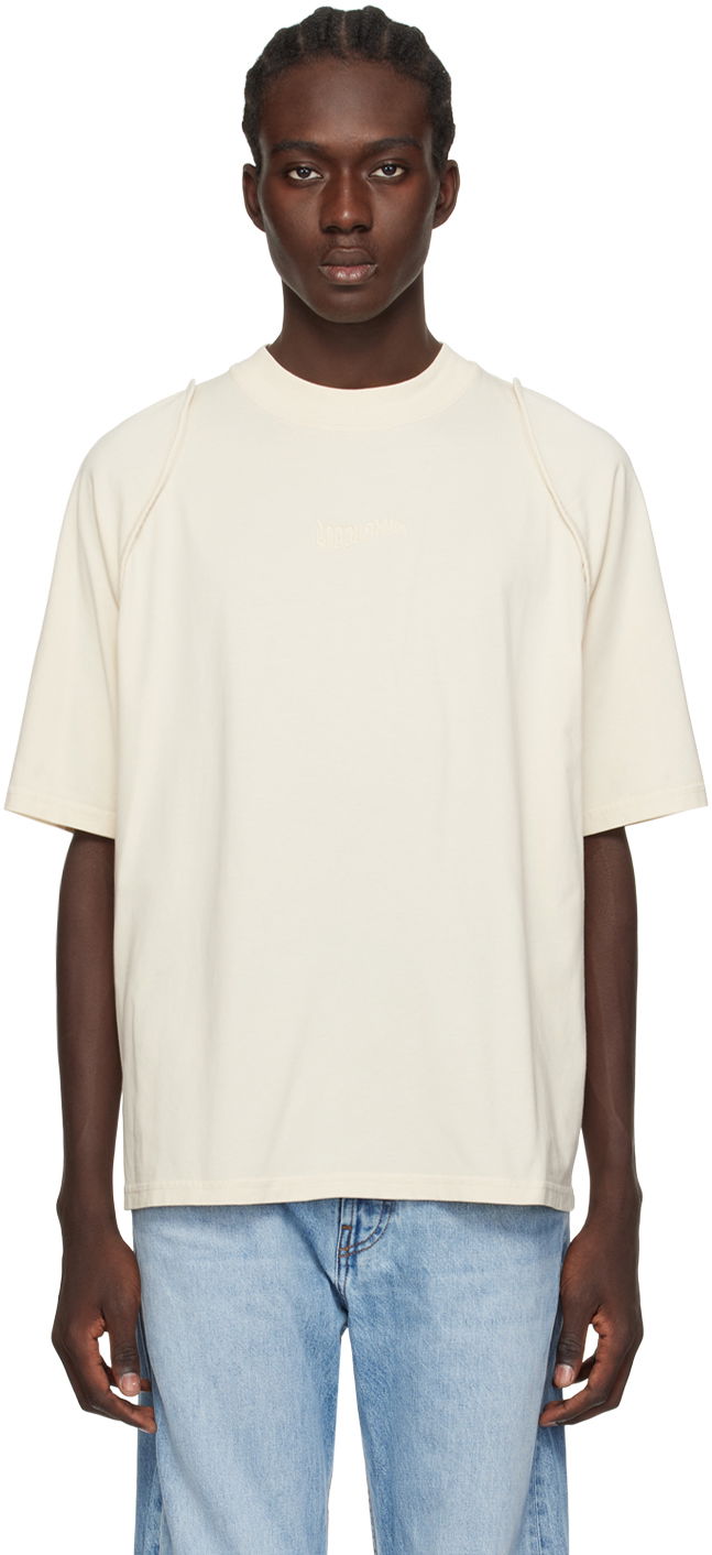 Majica kratkih rukava Jacquemus Les Classiques 'Le T-Shirt Camargue' T-Shirt Bež | 24E245JS198-2312