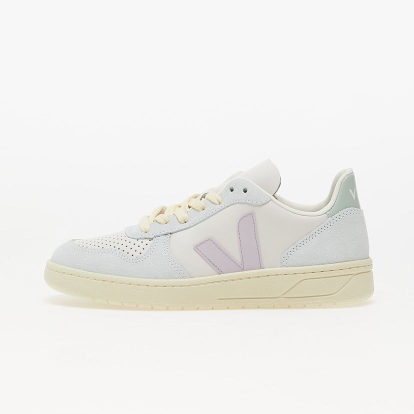 Tenisice i cipele Veja V-10 Leather "Blue" Bijela | VX0203475A