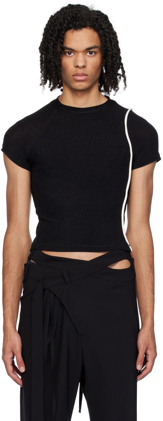 Majica kratkih rukava Ottolinger Ottolinger Cropped T-Shirt Crna | 407202