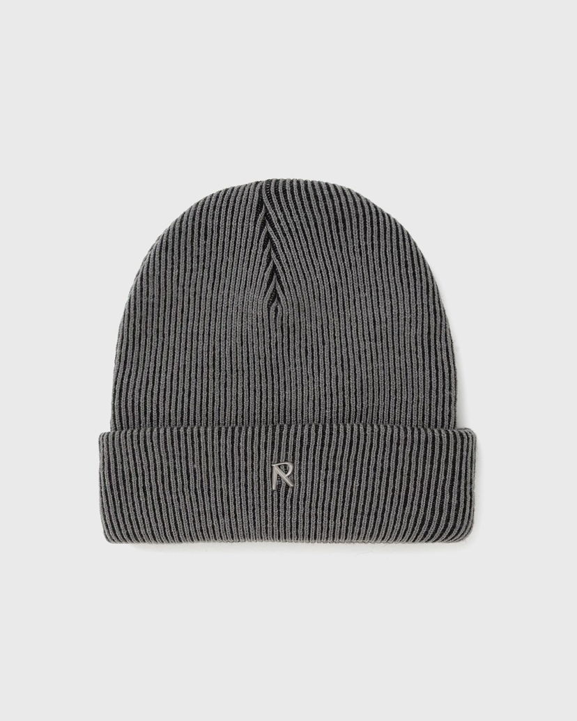 Kapica Represent Clo Fold-Up Rib Knit Beanie Siva | MLM100354-47