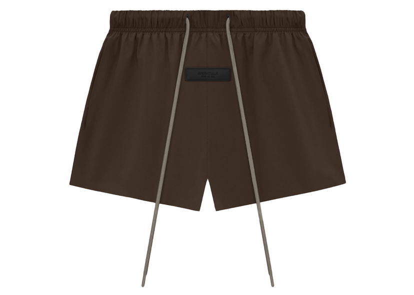 Kratke hlače Fear of God Core Collection Nylon Running Short Wood Smeđa | 160SU243016FW