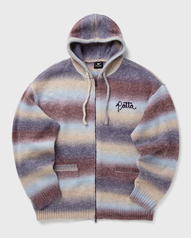 Dukserice Patta Space Dye Knitted Hooded Sweater Višebojno | POC-AW25-7000-308-0006-084, 0