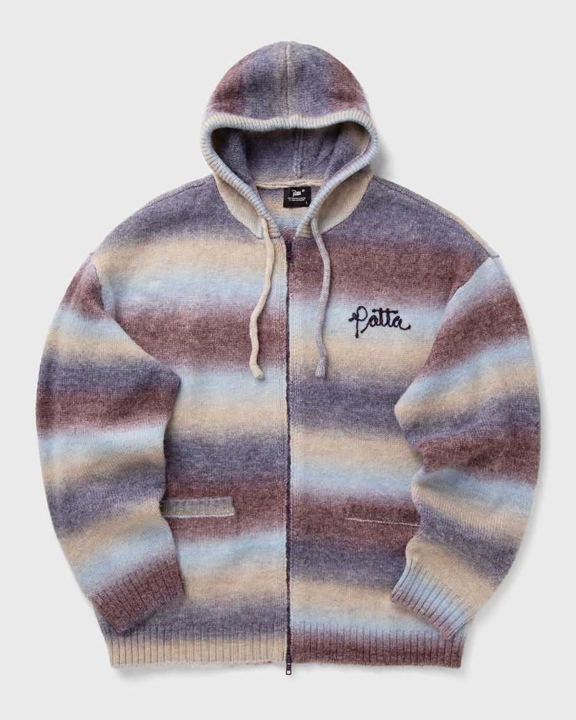 Dukserice Patta Space Dye Knitted Hooded Sweater Višebojno | POC-AW25-7000-308-0006-084