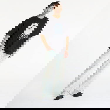 Majica kratkih rukava BAPE Hand Drawn Ape Head Relaxed Fit T-Shirt Crna | 001TEL801333MBLK, 3