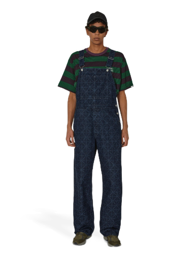 Jeans KENZO Levi’s® x Printed Denim Overall Tamnoplava | FD65DCN43LE3 DM