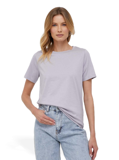 Majica kratkih rukava CALVIN KLEIN Round-neck Tee Ljubičasta | K20K205410