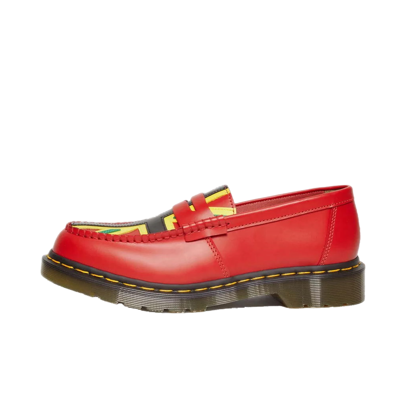 Tenisice i cipele Dr. Martens Penton Loafer Denim "Tears Red" Crvena | 31742637