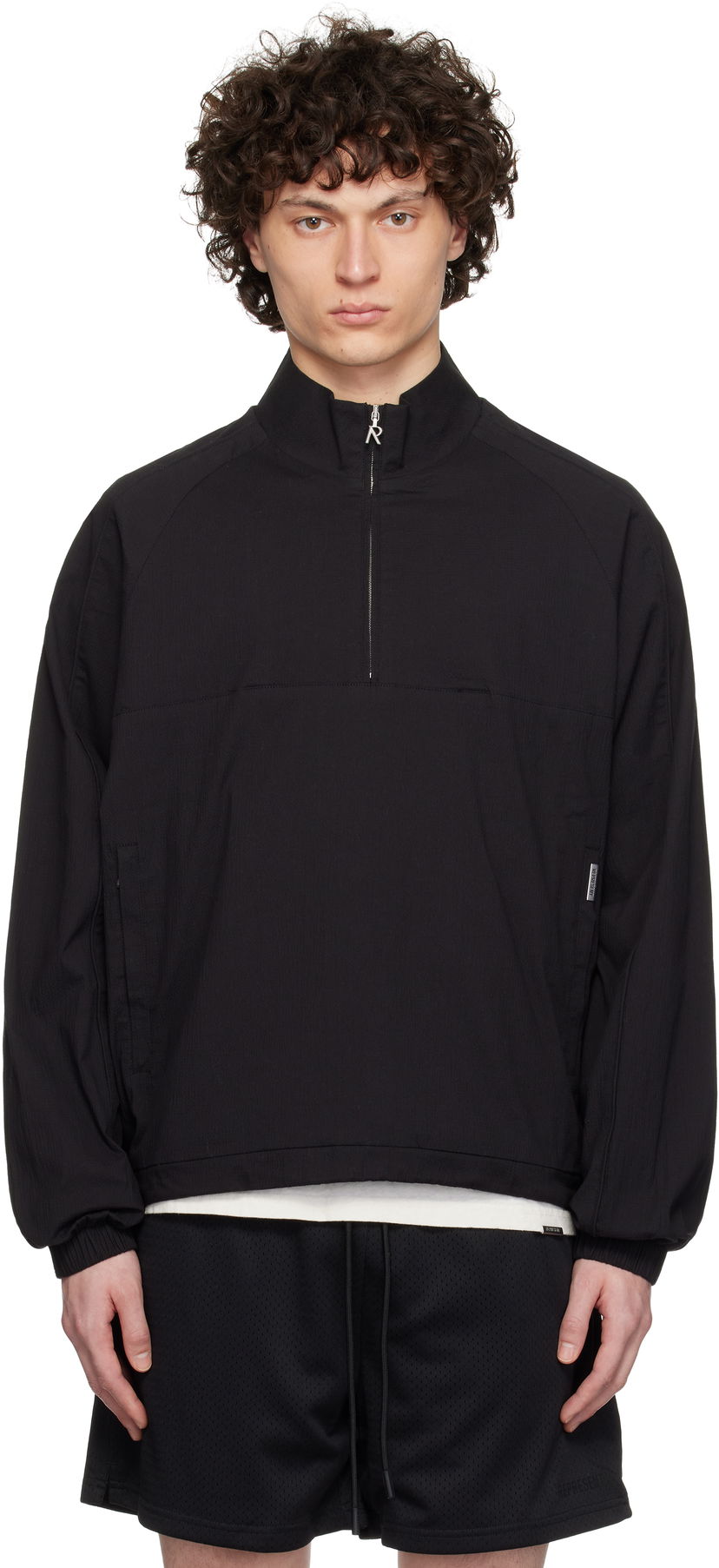 Vjetrovka Represent Clo Represent Quarter Zip Jacket Crna | MLM1805