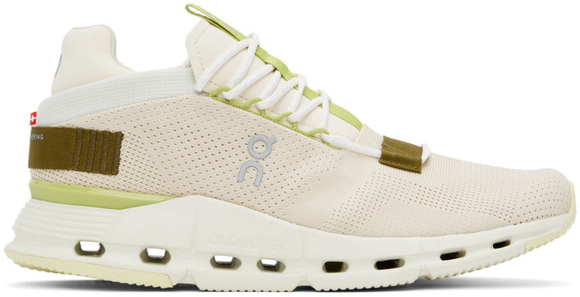 Odjeća On Running On Beige Cloudnova Sneakers Bež | 26.97887