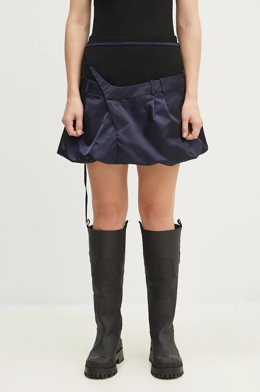Suknja Ottolinger Ottolinger Drape Bomber Mini Skirt Tamnoplava | 1090606221