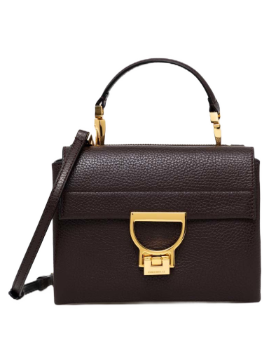 Ručna torbica Coccinelle Leather Handbag Smeđa | E1.MD5.55.B7.01