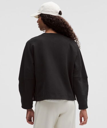 Džemper lululemon Loungeful Crew Neck Sweatshirt Crna | prod20005371, 2