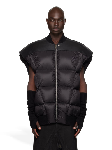 Prsluk Rick Owens Jumbo Flight Down Vest Crna | RR02C7715 LGENP3