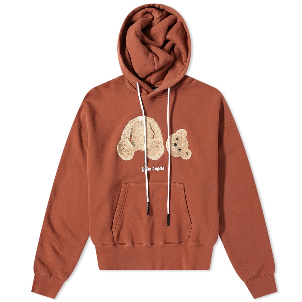 Dukserice Palm Angels Kill The Bear Popover Hoody Smeđa | PMBB058S22FLE0146460, 0