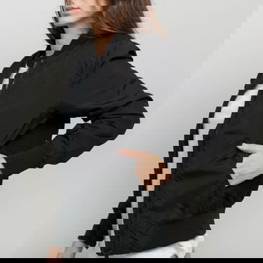 Bomber jakna Urban Classics Ladies Light Bomber Jacket Crna | tb1217 black, 3