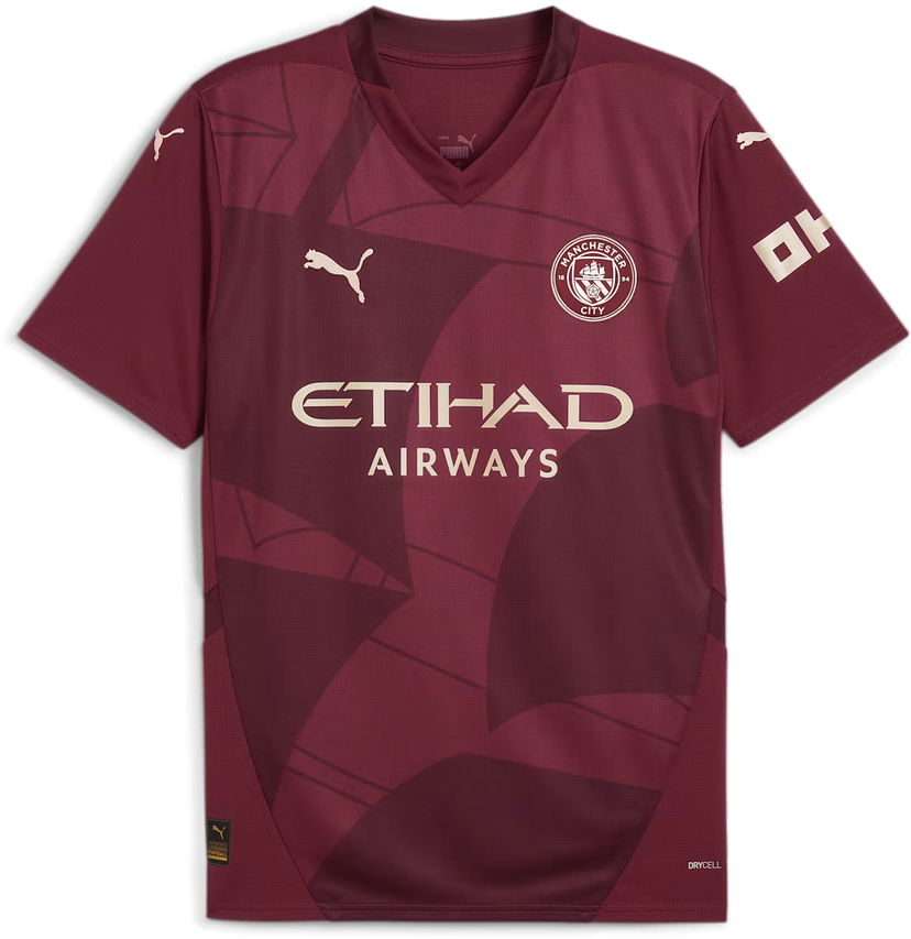 Dres Puma Manchester City 2024/25 3rd Jersey Tamnocrvena | 775201-03