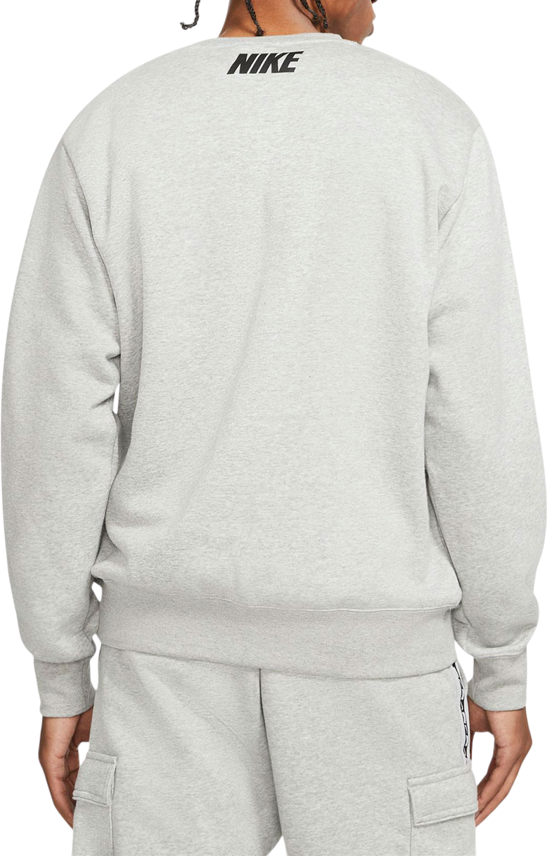Dukserice Nike Repeat Fleece Crew Sweatshirt Siva | dm4679-063, 1