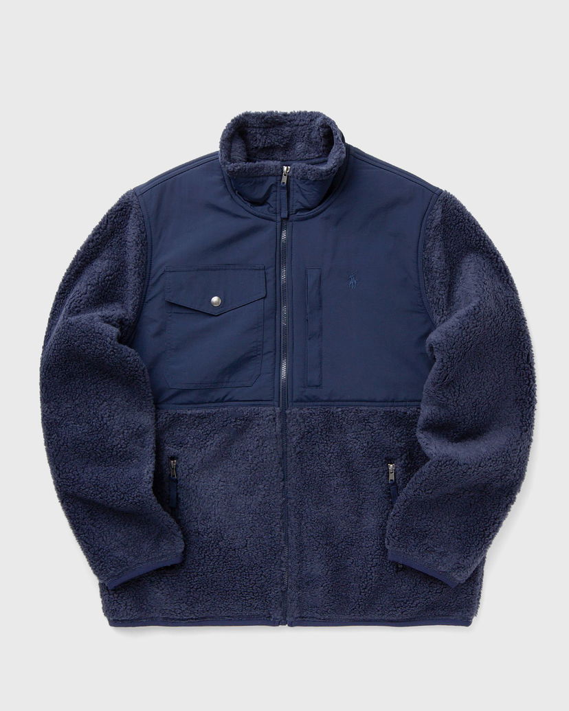 Jakna Polo by Ralph Lauren Half-Zips Fleece Jacket Plava | 710850412018