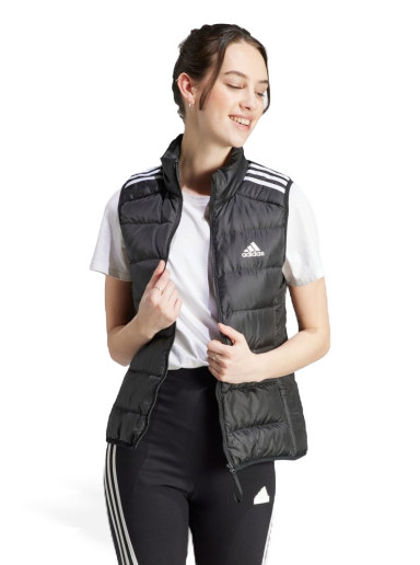 Prsluk adidas Originals Vsta Essentials 3-Stripes Crna | HZ8484
