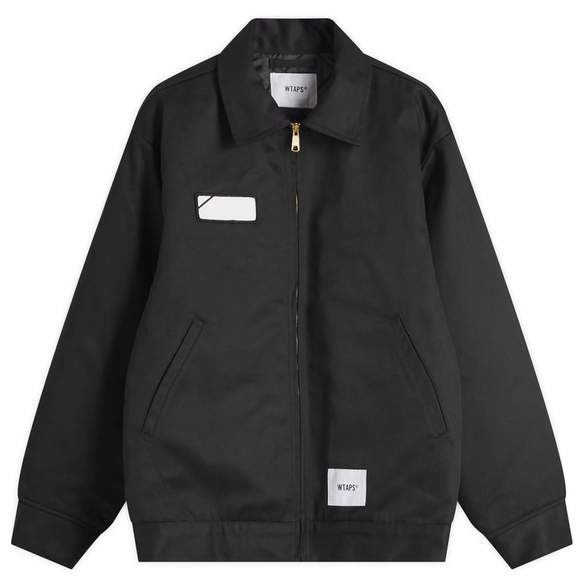 Jakna WTAPS Quilted Work Jacket Crna | 242WVDT-JKM05-BLK