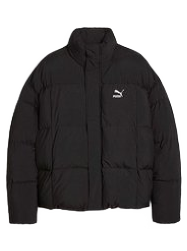 Pernata jakna Puma Classics Oversized Puffer Jacket Crna | 621673_01