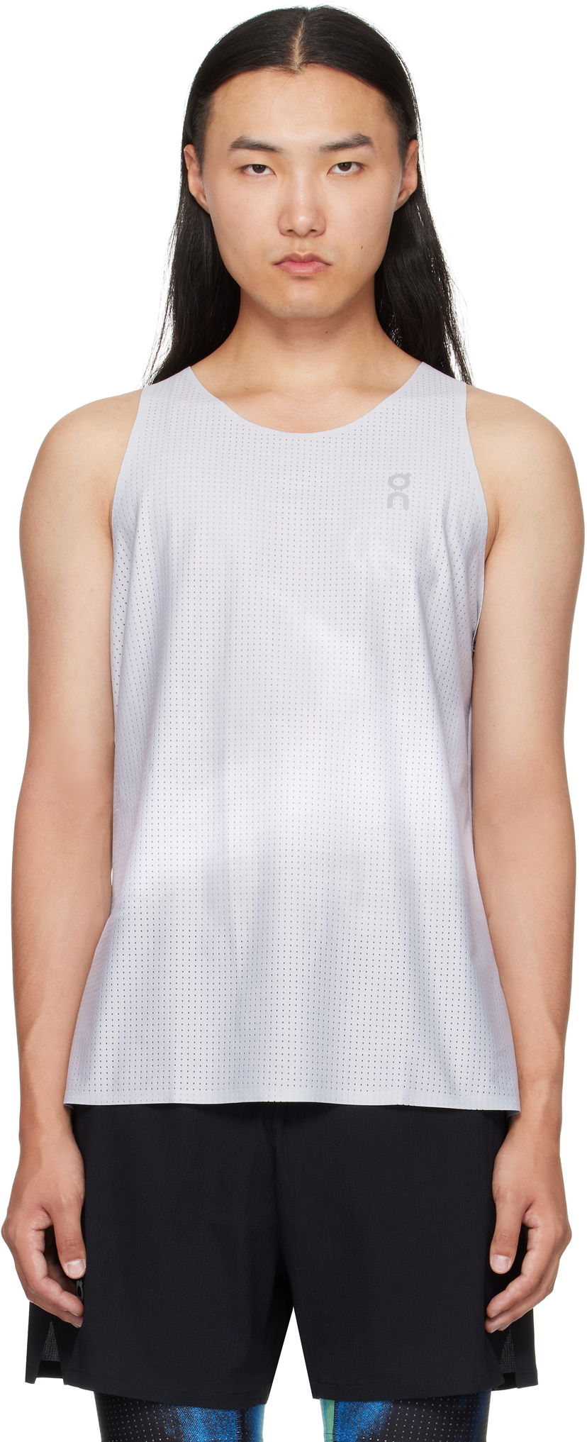 Majica bez rukava On Running Pace Tank Top Siva | 1MF10020070