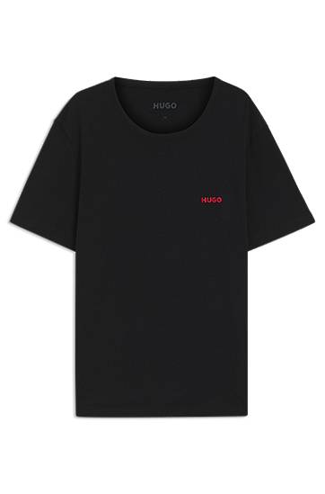 Majica kratkih rukava BOSS Three-Pack of Cotton T-Shirts with Logo Crna | 50493972